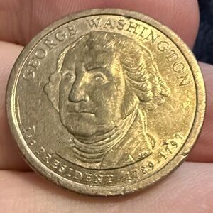 2007 D George Washington dollar coin